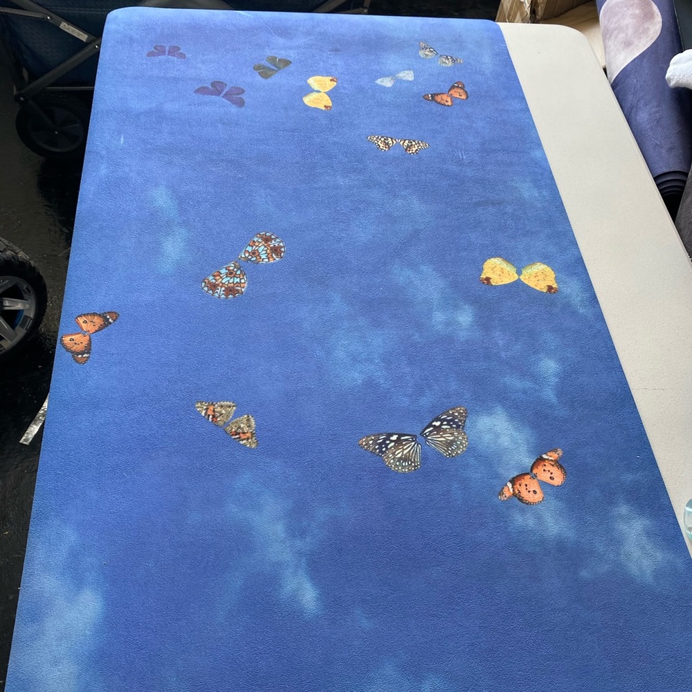 Sky Butterfly Mat by Yoga Zeal